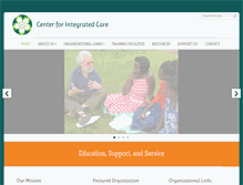 Tablet Screenshot of centerforintegratedcare.org